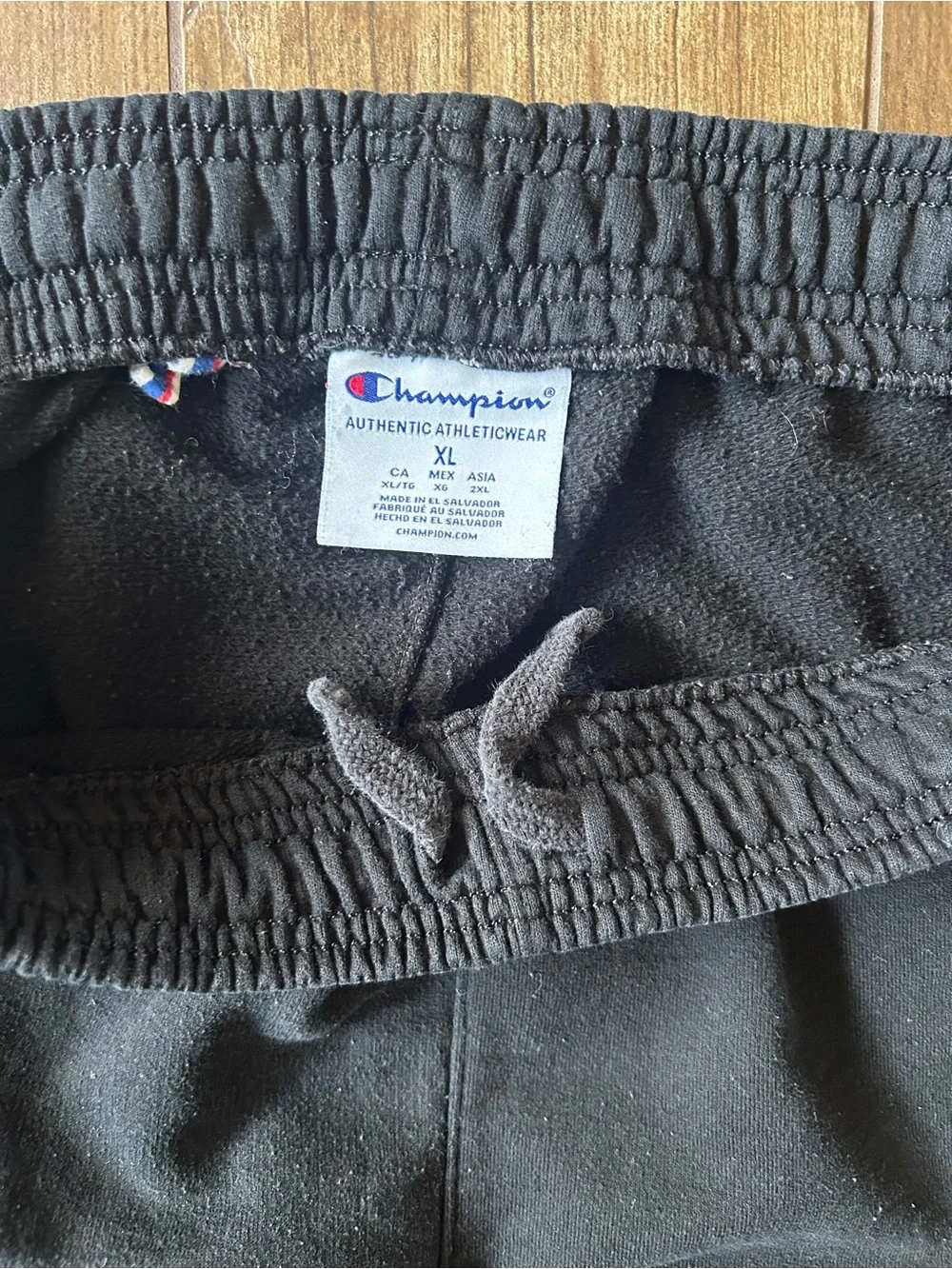 Men’s XL Black Champion Sweatpants